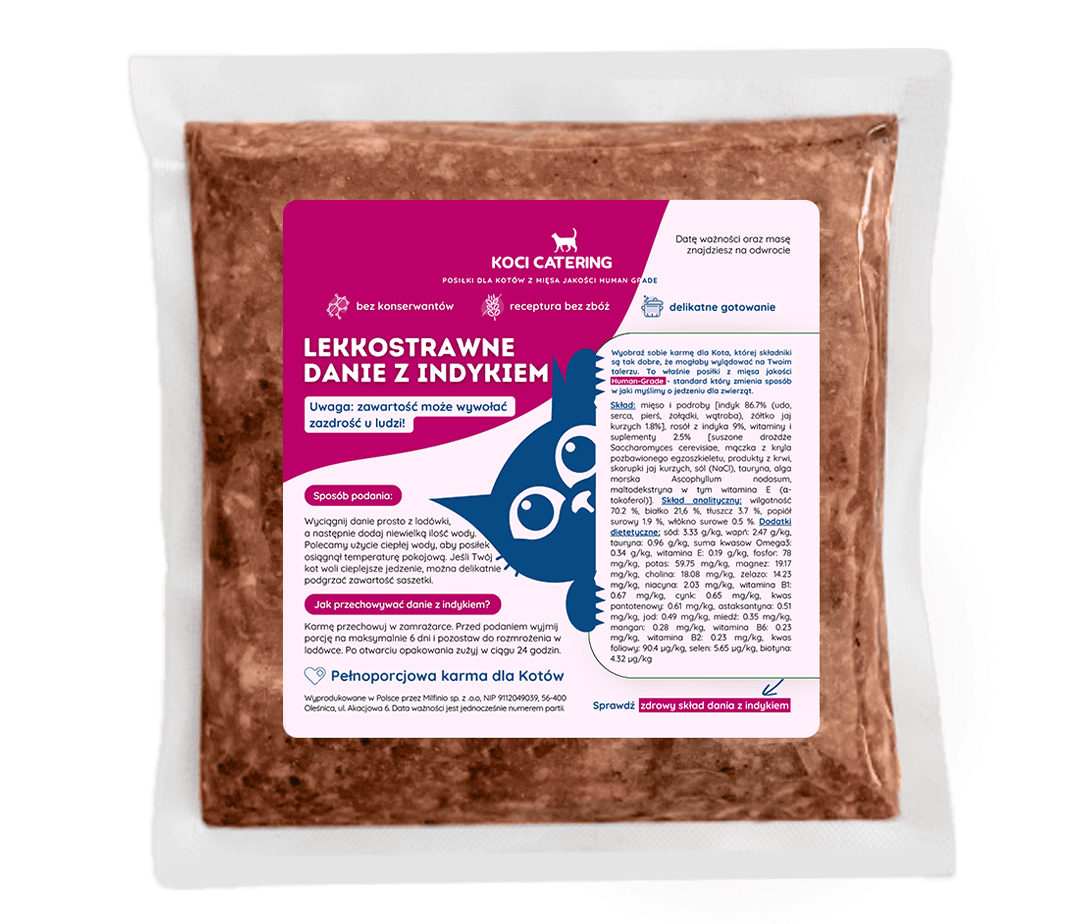 Mięso indyka w misce